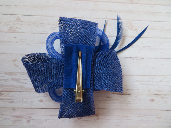 Cobalt Blue Clara Fascinator