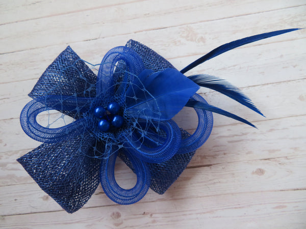 Cobalt Blue Clara Fascinator