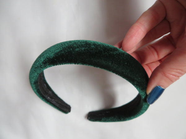 Velvet Alice Headbands – Plain Velvet Hair Bands in Multiple Colours & Widths