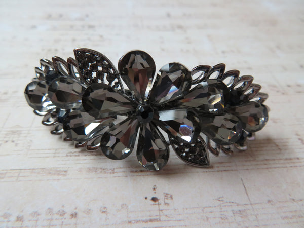 Daisy Crystal Hair Clip
