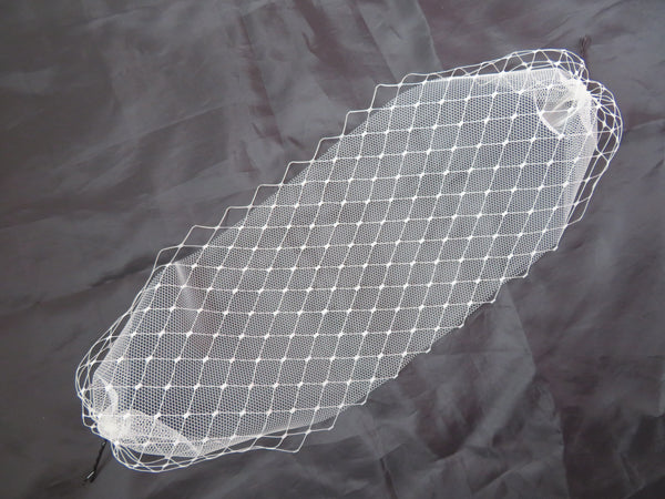 Ivory Narrow Double Veil