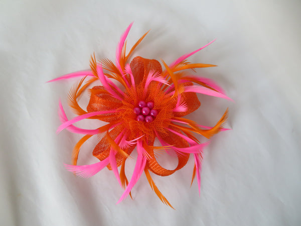 Orange & Neon Pink Mini Lily