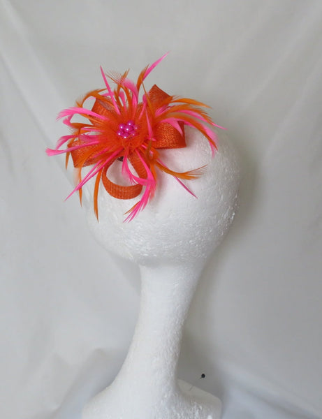 Orange & Neon Pink Mini Lily