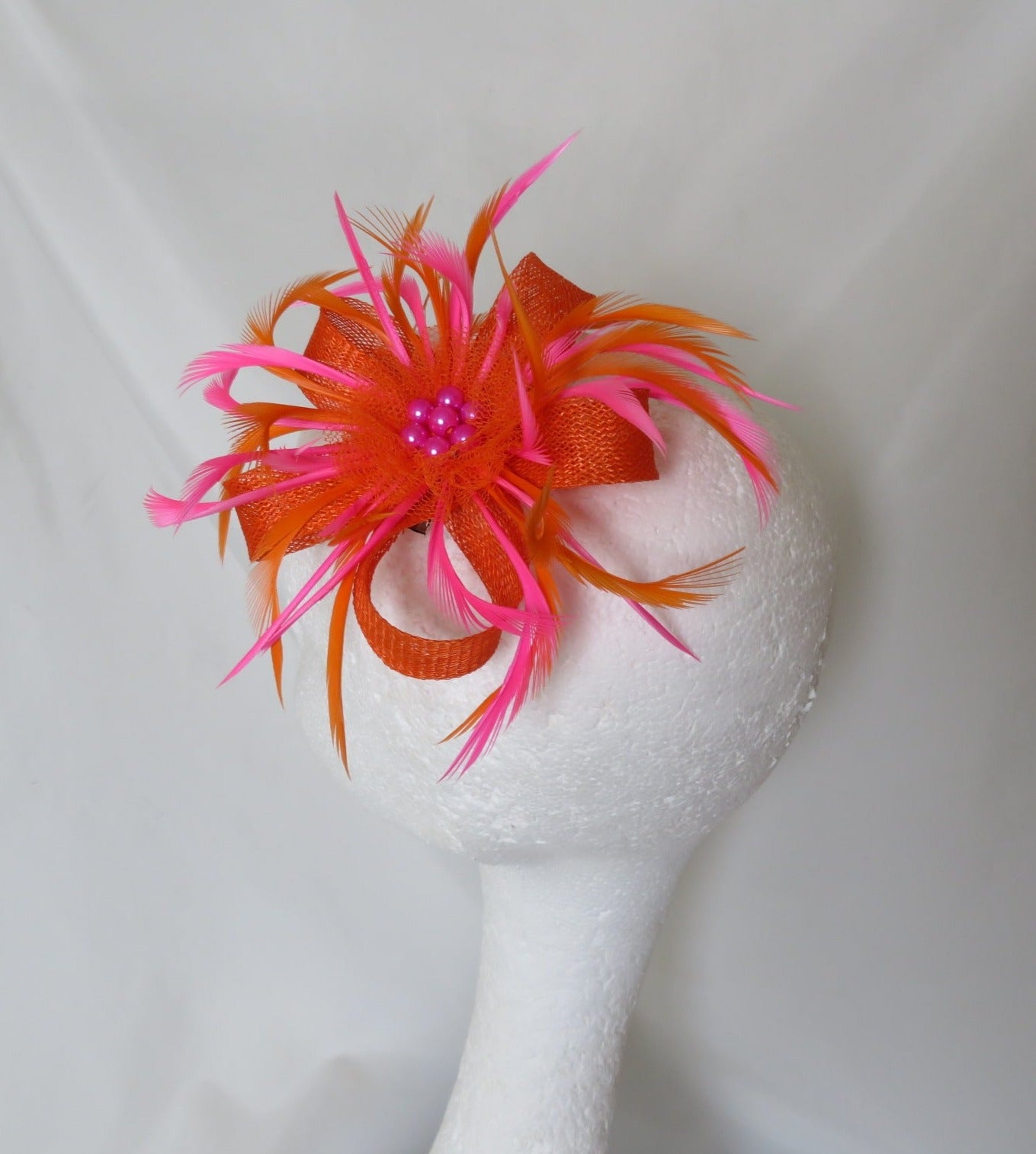 Orange & Neon Pink Mini Lily