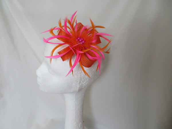 Orange & Neon Pink Mini Lily