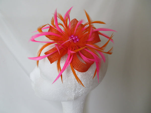 Orange & Neon Pink Mini Lily