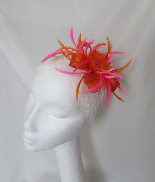 Orange & Neon Pink Mini Lily