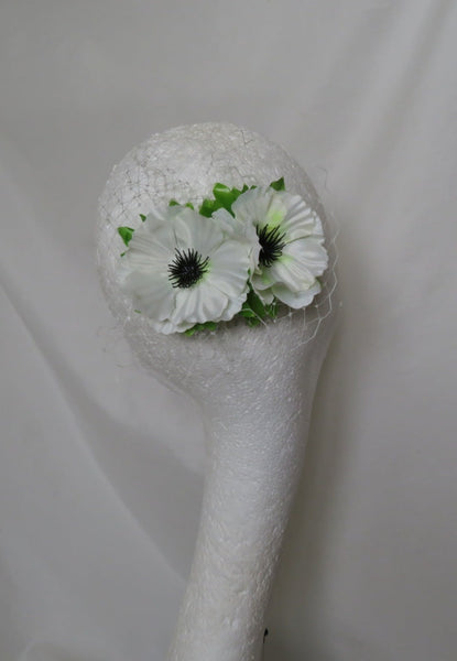 Ivory & Lime Penny Blossom Comb