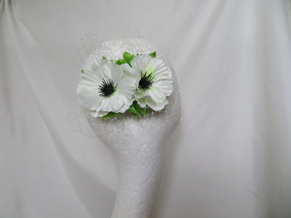 Ivory & Lime Penny Blossom Comb