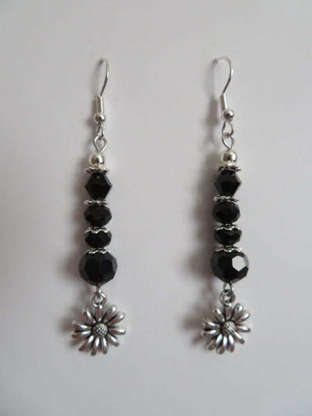 Whimsy Goth Daisy Earrings