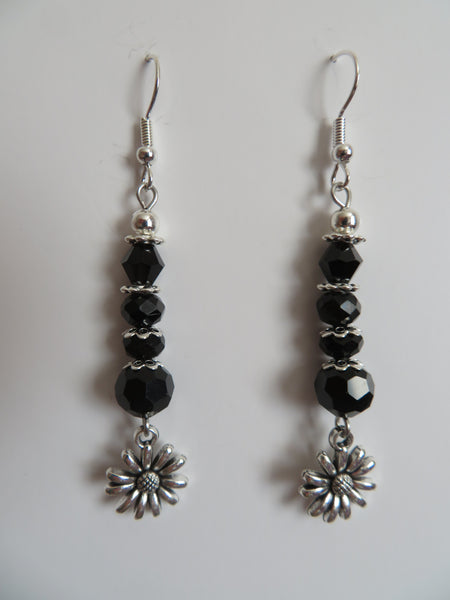 Whimsy Goth Daisy Earrings