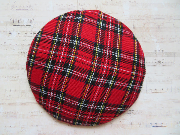 Royal Stewart Tartan Tamara Fascinator (Large)