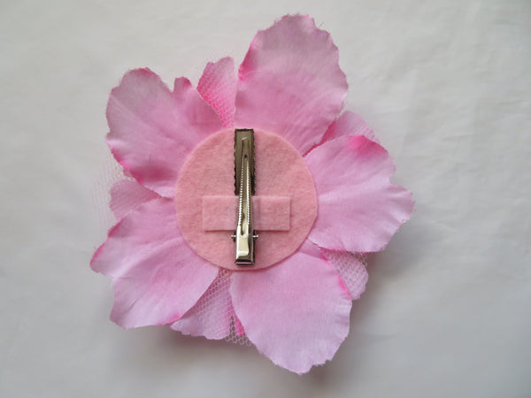 Pale Candy Pink Penny Blossom Hair Clip