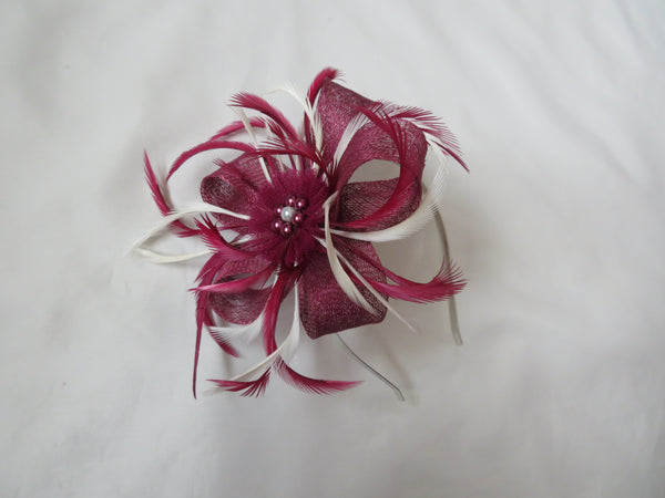 Burgundy Plum and Ivory Mini Lily