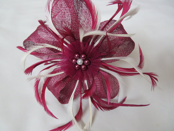 Burgundy Plum and Ivory Mini Lily