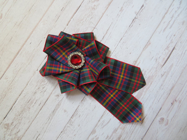 Cameron of Erracht Tartan Brooch