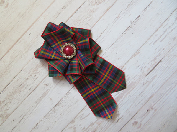 Cameron of Erracht Tartan Brooch