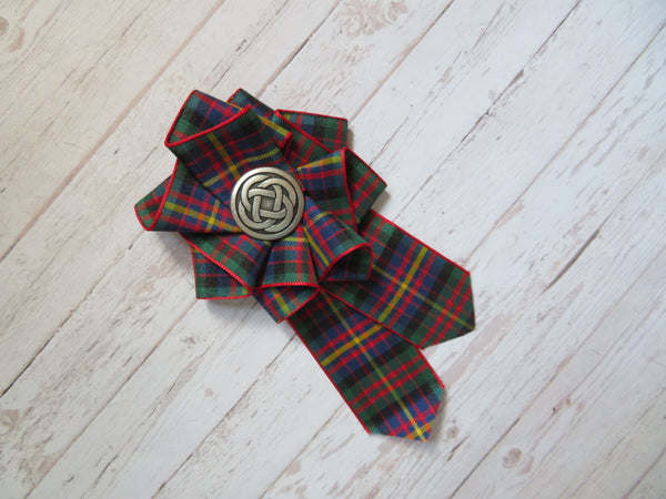 Cameron of Erracht Tartan Brooch