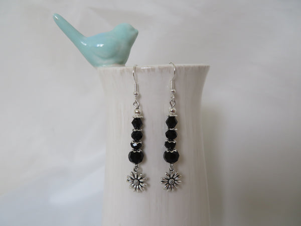 Whimsy Goth Daisy Earrings