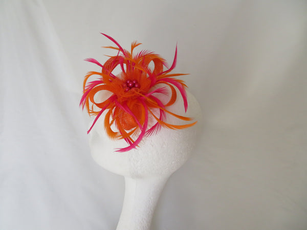 Orange & Cerise Fuchsia Pink & Mini Lily