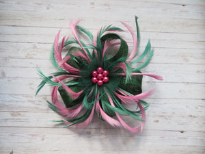 Dark Green & Candy Pink Mini Lily