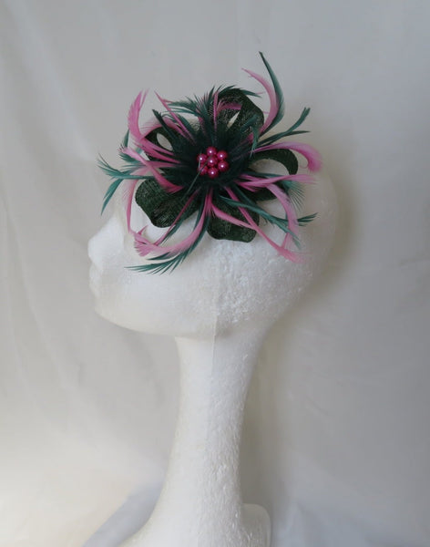 Dark Green & Candy Pink Mini Lily