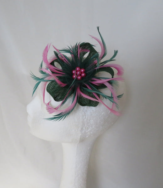 Dark Green & Candy Pink Mini Lily