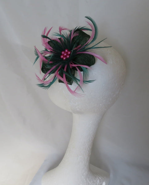 Dark Green & Candy Pink Mini Lily