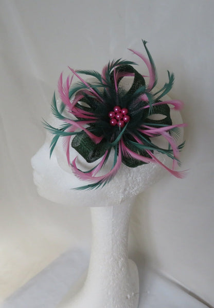 Dark Green & Candy Pink Mini Lily