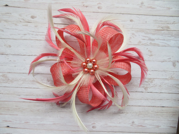 Coral & Ivory Mini Lily