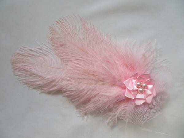 Pale Pink Austen Regency Headpiece