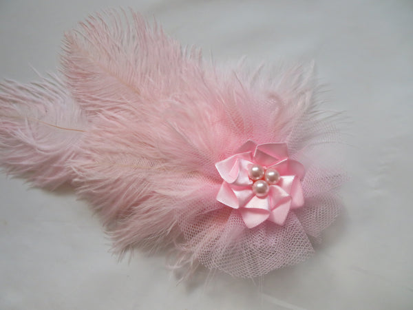 Pale Pink Austen Regency Headpiece