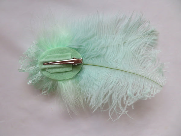 Mint Green Austen Regency Headpiece