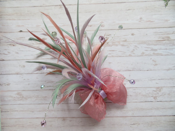 Summer Garden Pink Sage and Lilac Feather Fizz