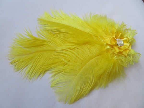 Canary Yellow Austen Regency Headpiece