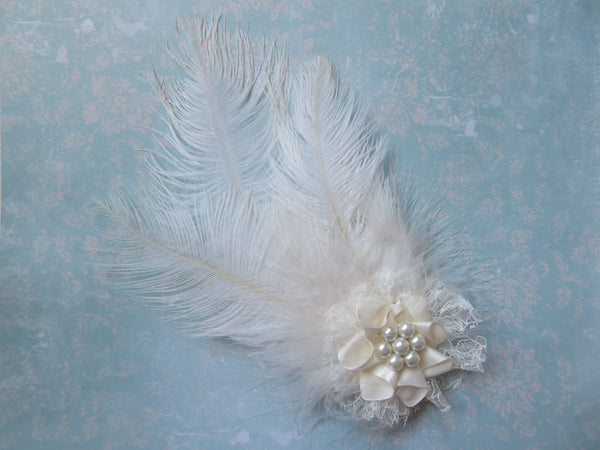 Ivory Austen Regency Headpiece