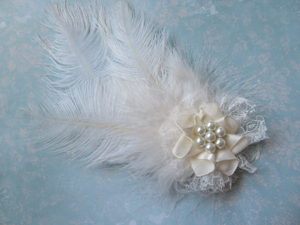 Ivory Austen Regency Headpiece