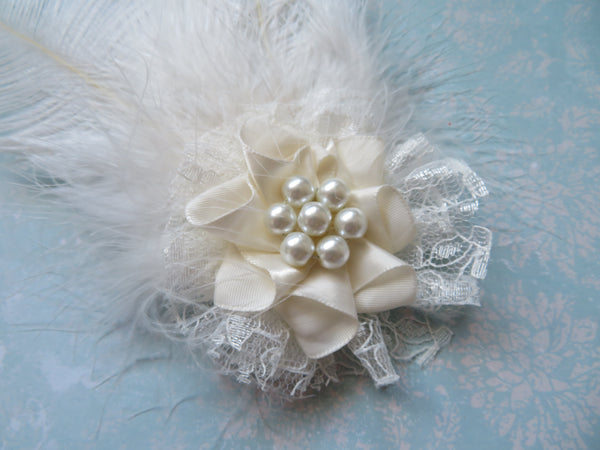 Ivory Austen Regency Headpiece