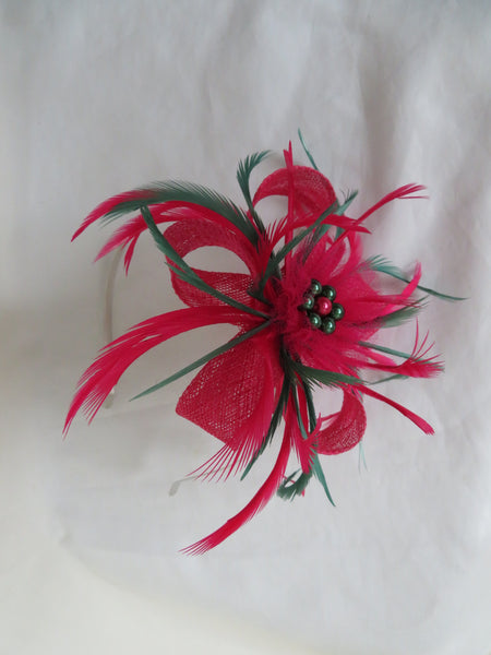 Cerise Pink and Bottle Green Mini Lily