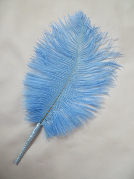 Regency Ostrich Plume Hair Piece