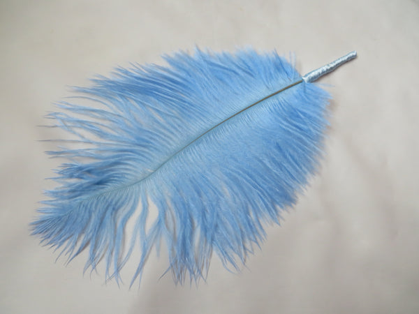 Regency Ostrich Plume Hair Piece