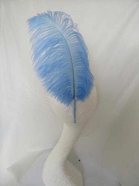 Regency Ostrich Plume Hair Piece
