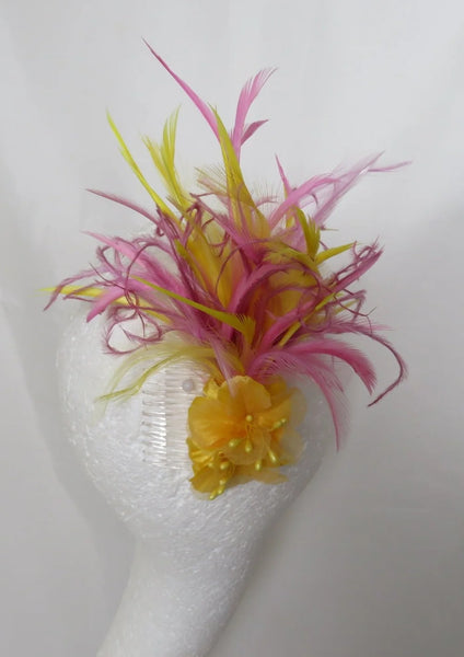 Verity Feather Headpiece