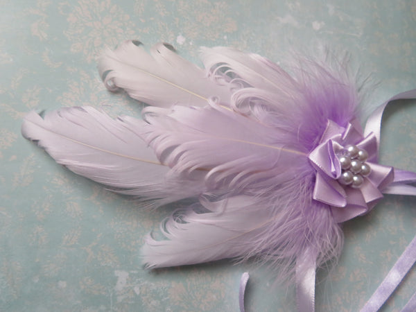 Pale Lilac Kitty Regency Headpiece