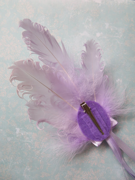 Pale Lilac Kitty Regency Headpiece
