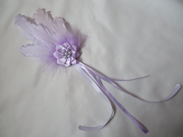 Pale Lilac Kitty Regency Headpiece