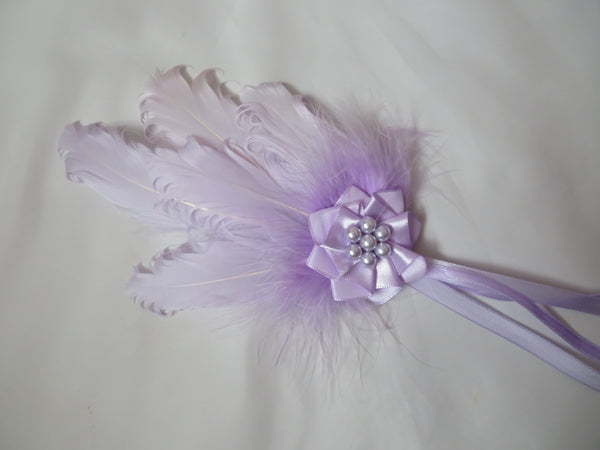 Pale Lilac Kitty Regency Headpiece