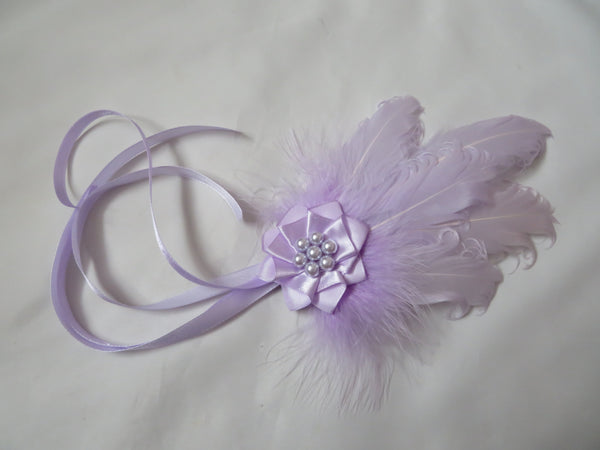 Pale Lilac Kitty Regency Headpiece