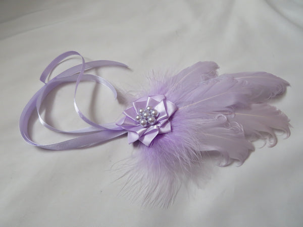 Pale Lilac Kitty Regency Headpiece