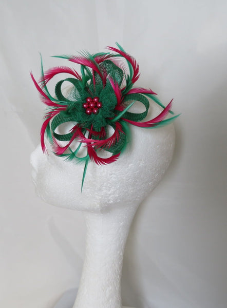 Emerald Green & Raspberry Pink Mini Lily